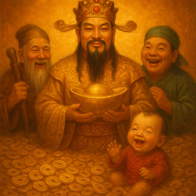 3 Deities Fishing on the gbaje Gaming